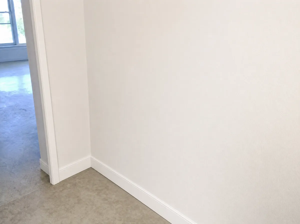 After: the same Fort Worth wall fully remediated, clean and repainted